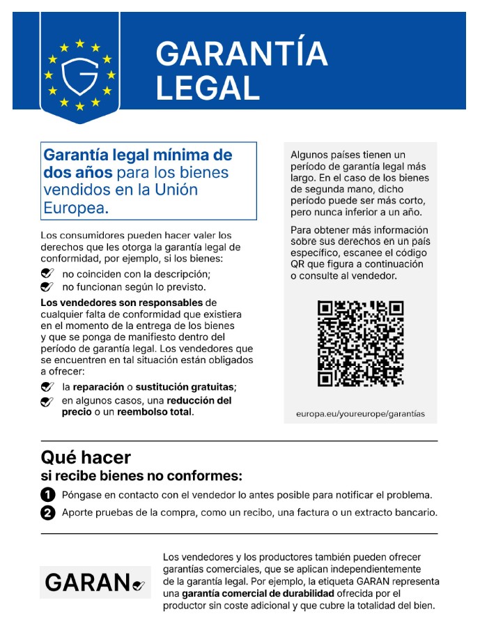 Garantia legal UE