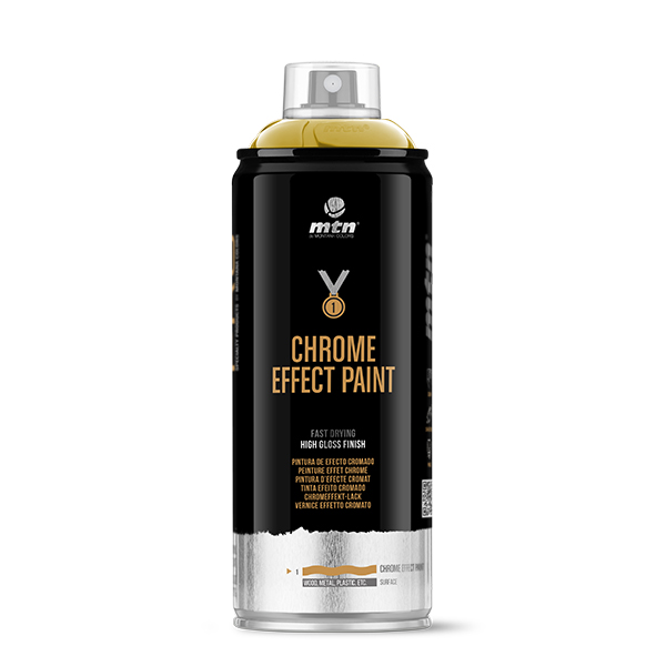 Pintura Cromo-Oro Spray